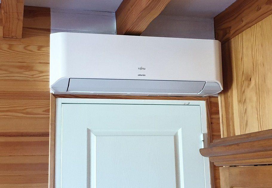 Installation de climatisation réversible
